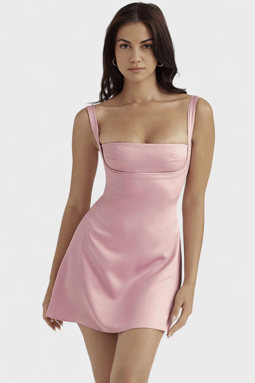 Luzy | Black Mini Dress — view 2