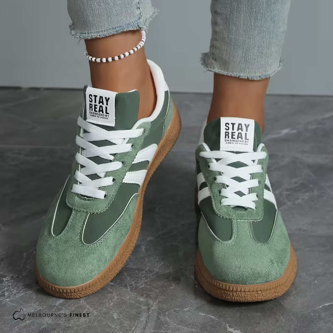 Kylie | Green Cushioned Shoes