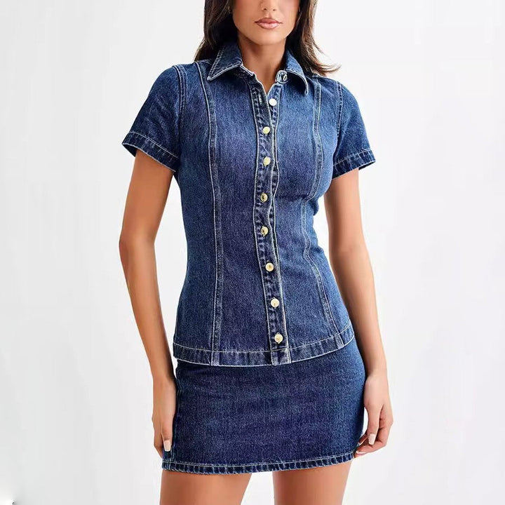 Victoria | Denim Set