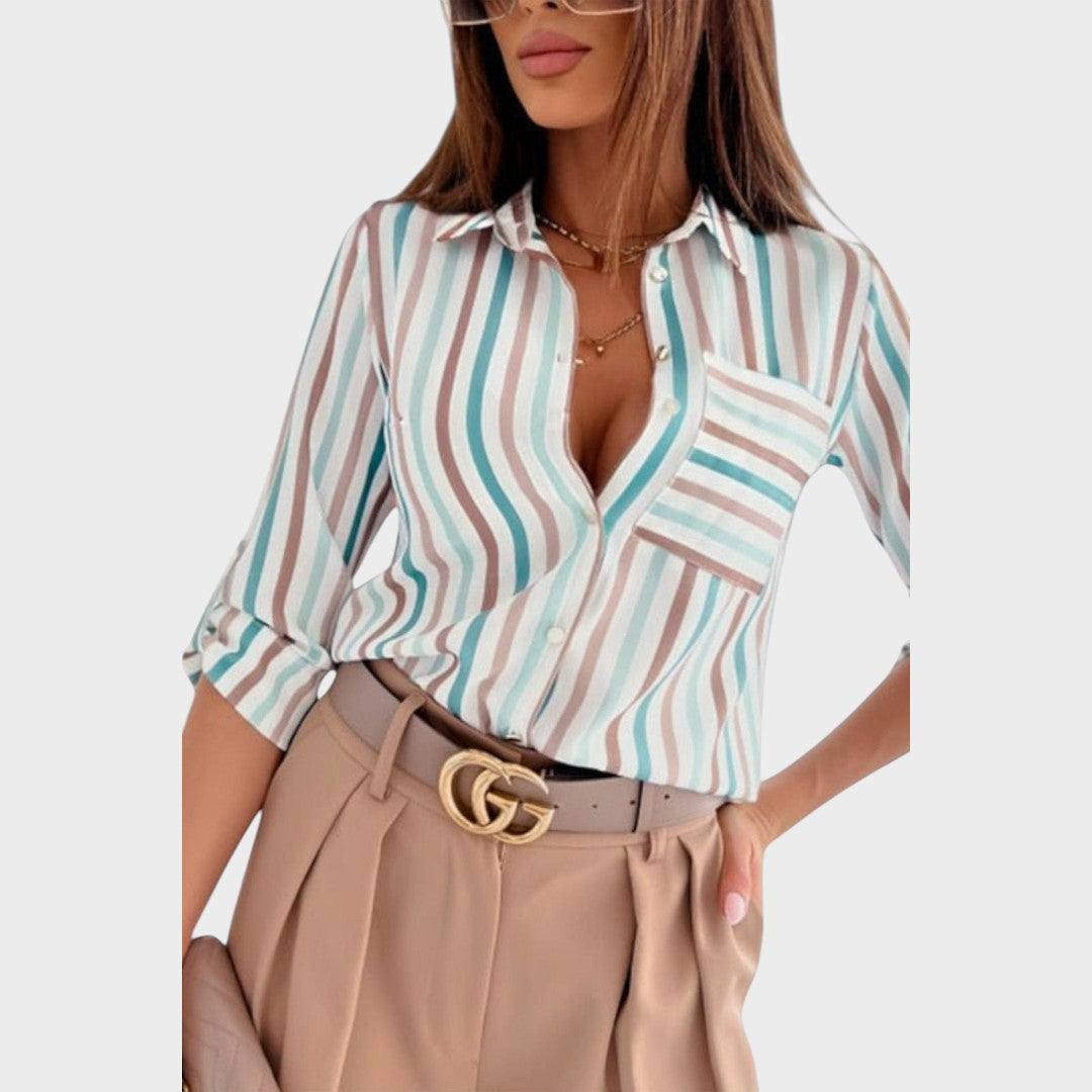 Maria | Blouse with Classic Collar