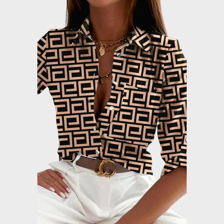 Maria | Blouse with Classic Collar
