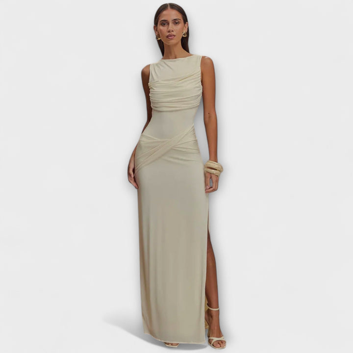 Rieke | Elegant Maxi Dress with High Slit