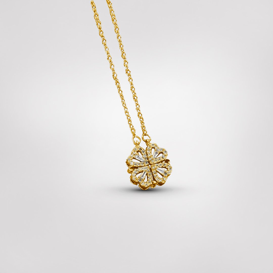Four | Leaf Clover Necklace — view 4
