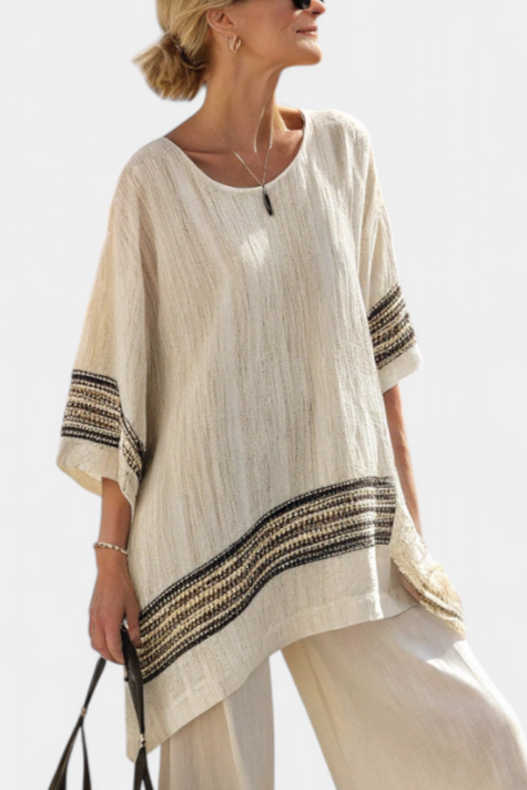 Harlowe | Black Striped Set — view 2