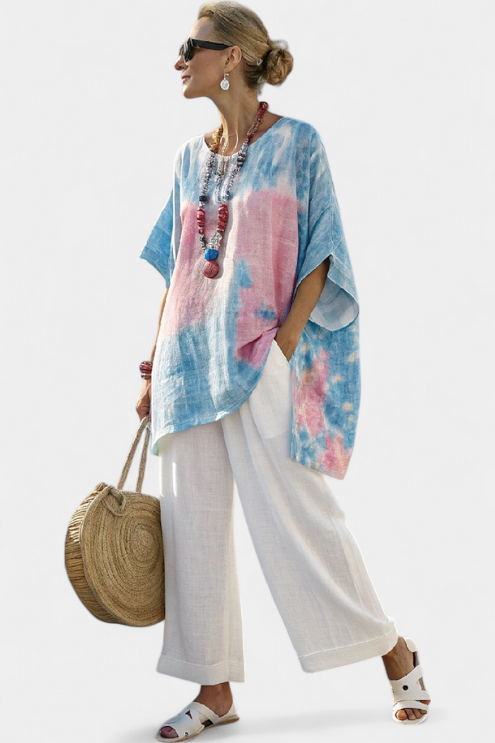 Vantrel | Relaxed Linen-Look Set — view 4
