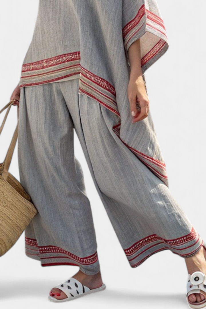 Daelric | Ethnic Blouse & Pants Set — view 3