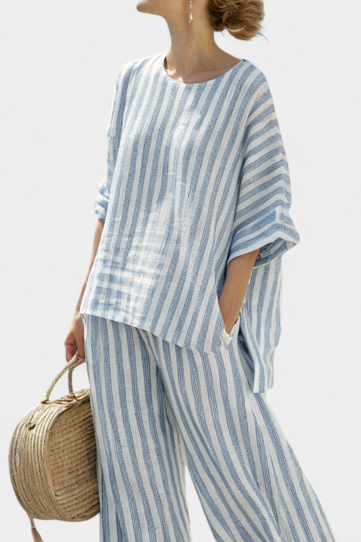 Rensleigh | Blue Striped Set — view 2