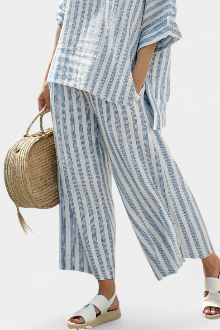 Rensleigh | Blue Striped Set — view 3