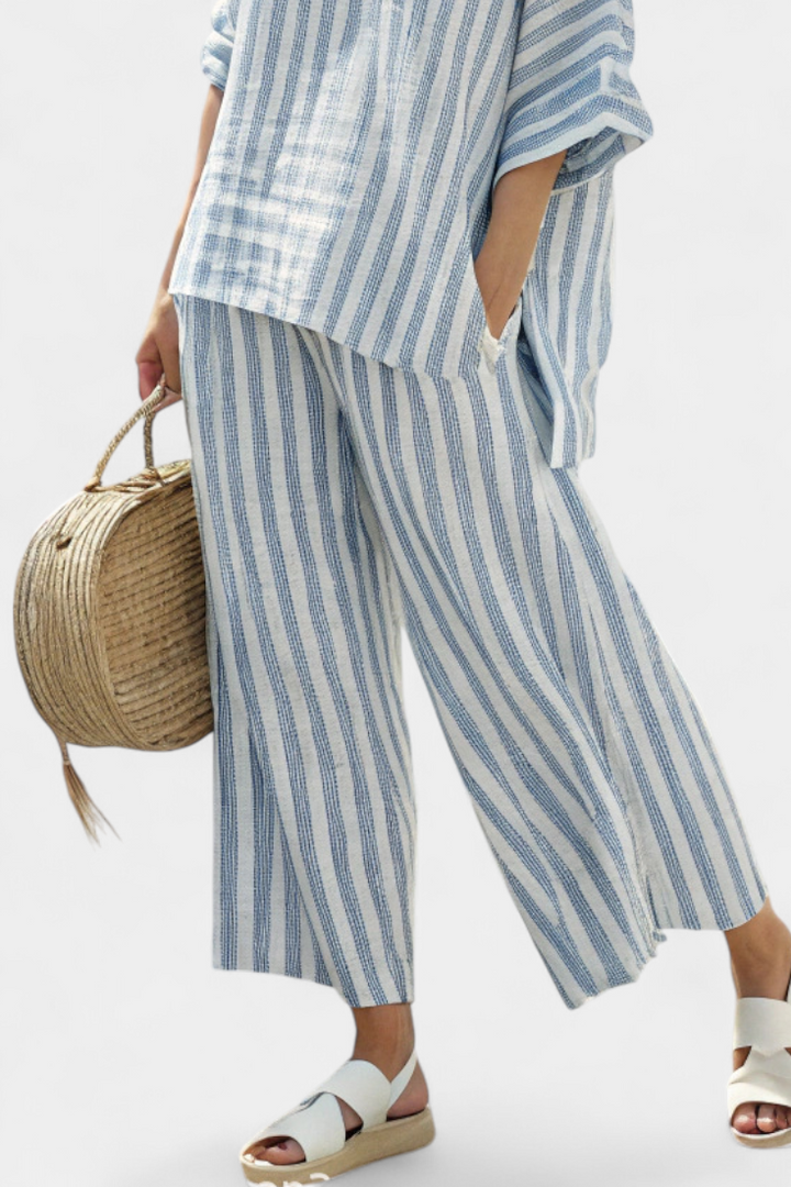 Rensleigh | Blue Striped Set — view 3
