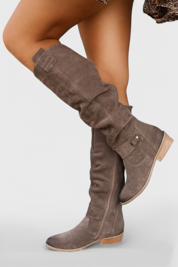 Celine | White Cushioned Boots — view 5