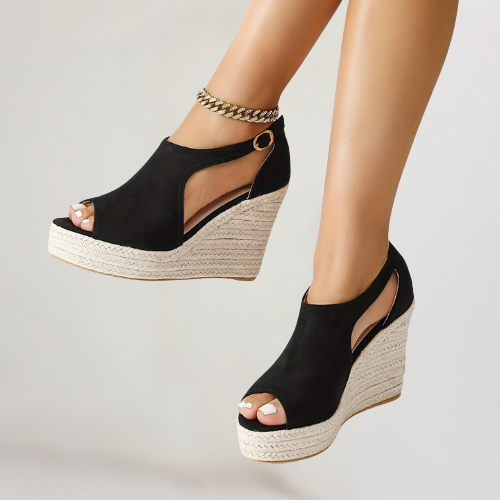 Lena | Cushioned High Heel Sandals — view 2