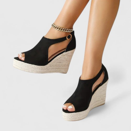 Tahliah | Camel Cushioned Heels — view 16