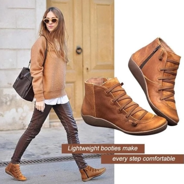 Missy | Black Square Toe Comfort Boots — view 6