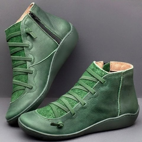 Missy | Black Square Toe Comfort Boots — view 4