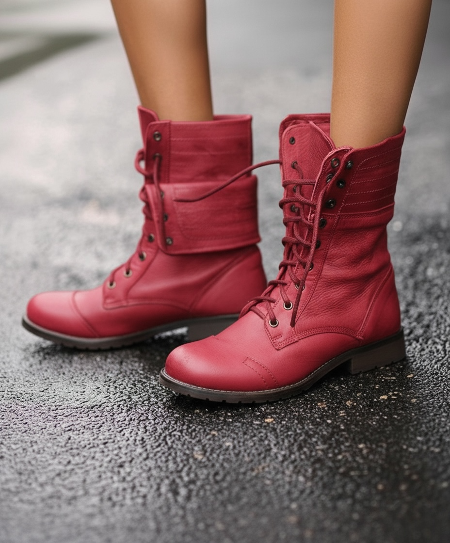 Rowena | Women’s Vintage Lace-Up Boots — view 2