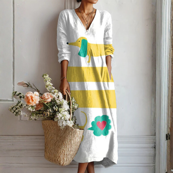 Frieda | Sage Green Tiered Boho Midi Dress