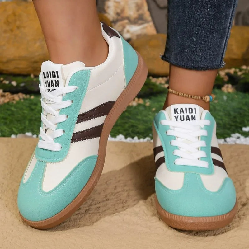 Wisteria | Green Cushioned Sneakers