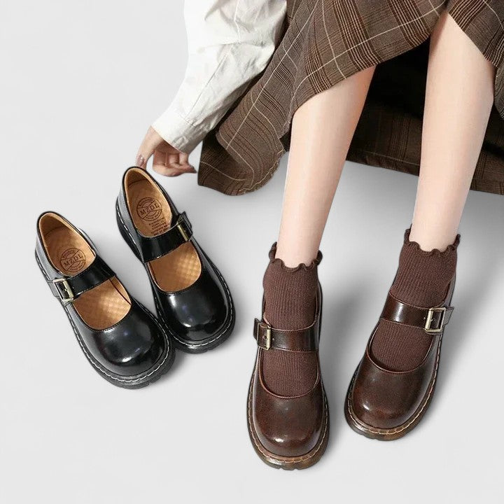 Bridgit | Camel Block Shoes — view 2
