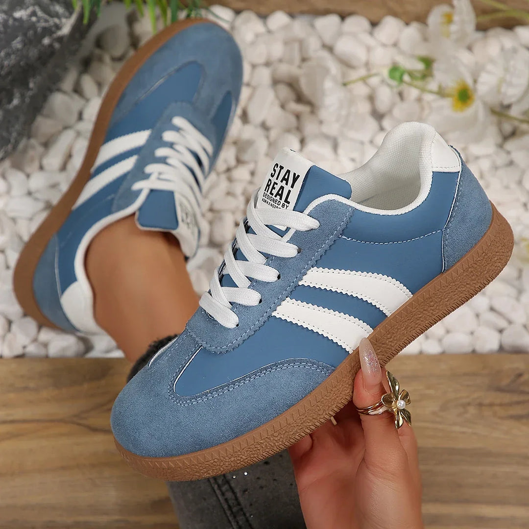 Seraphine | Blue Cushioned Sneakers