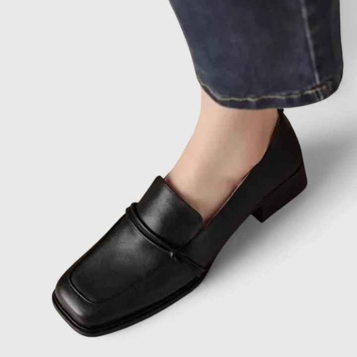Dixie | Black Comfort Loafers — view 2