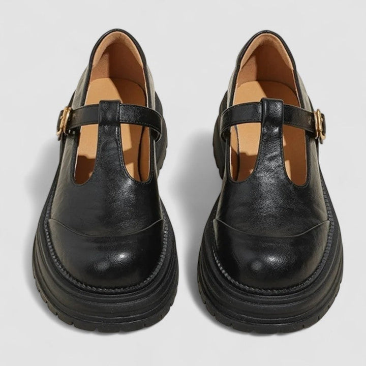 Lyxandra | Brown Mary Jane Mary Janes — view 7