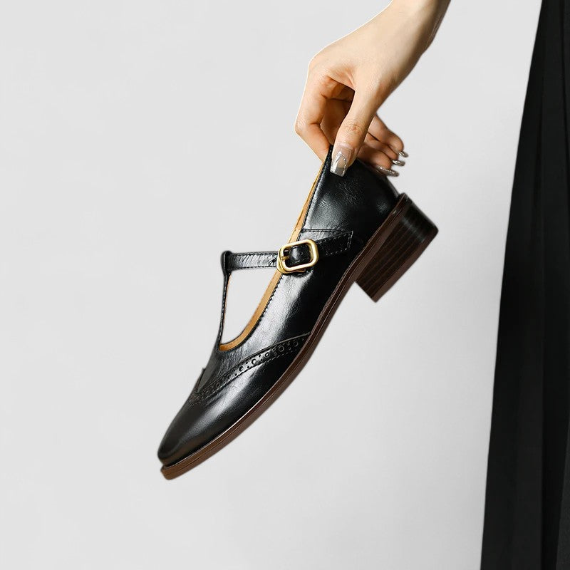 Olyssiah | Beige Mary Jane Mary Janes — view 8