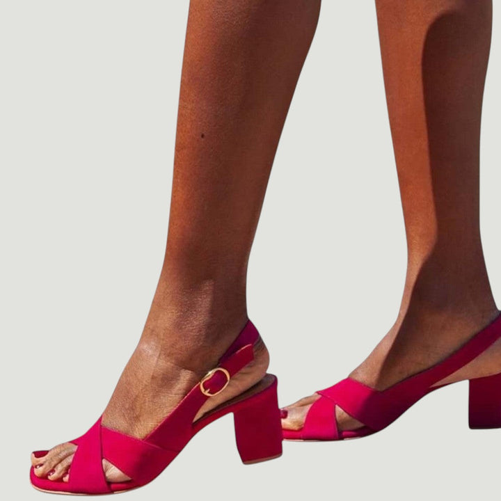 Celeste | Strappy Block Heel Sandals