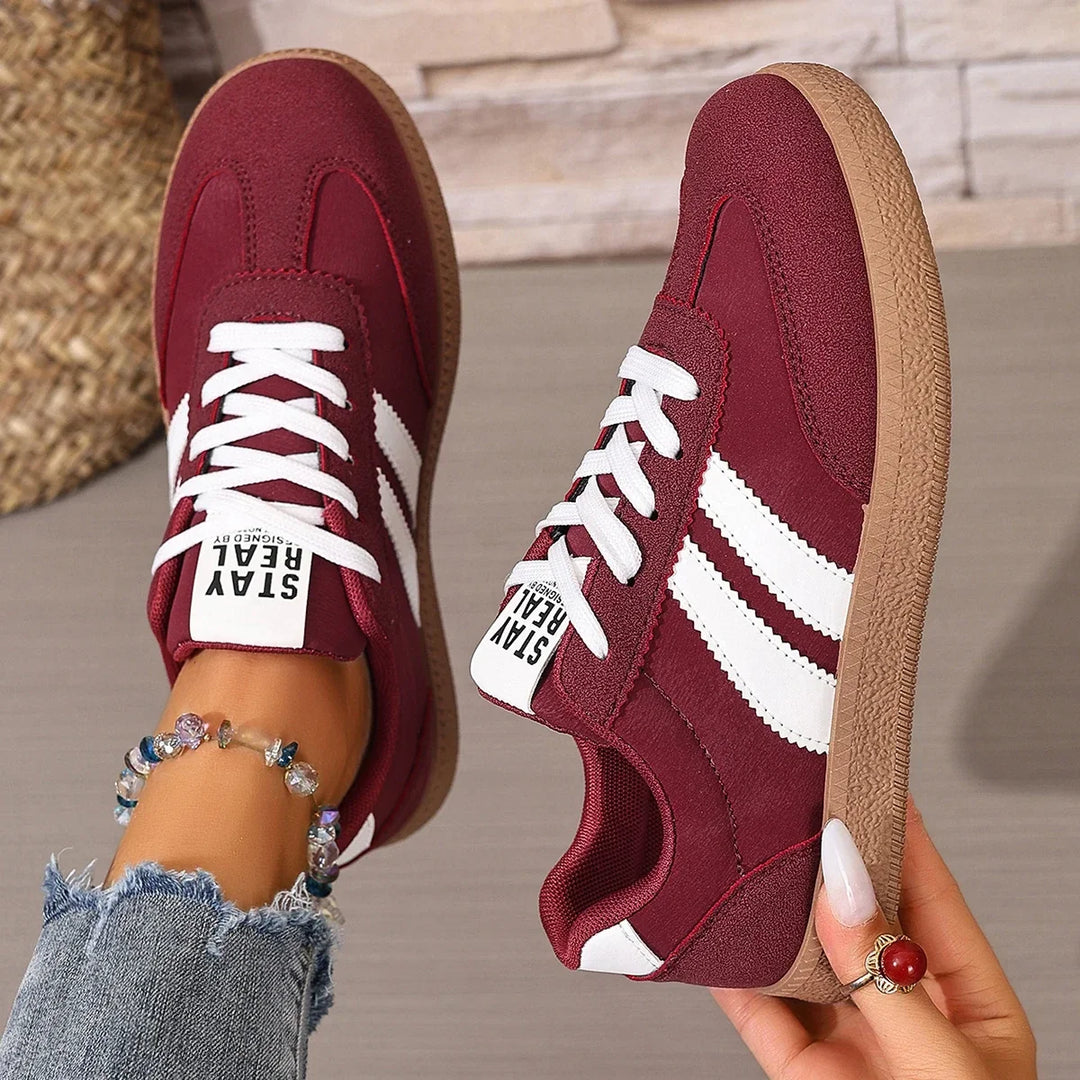 Fiorenza | Red Cushioned Sneakers