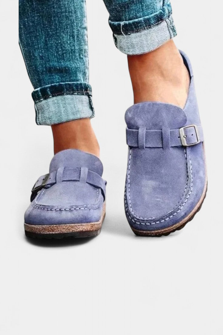 Elora | Classic Suede Clogs