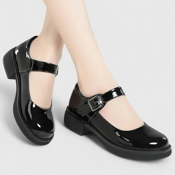 Livietta | Tan Cushioned Comfort Shoes — view 6