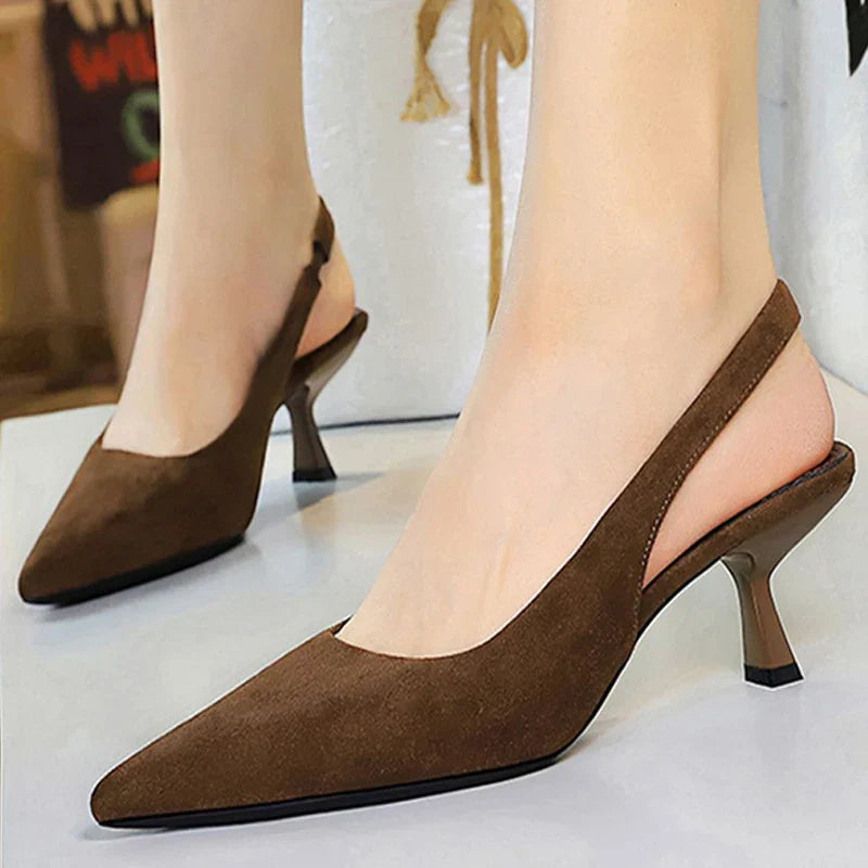 Brooklyn | Classic Pointed Toe Heels — view 3