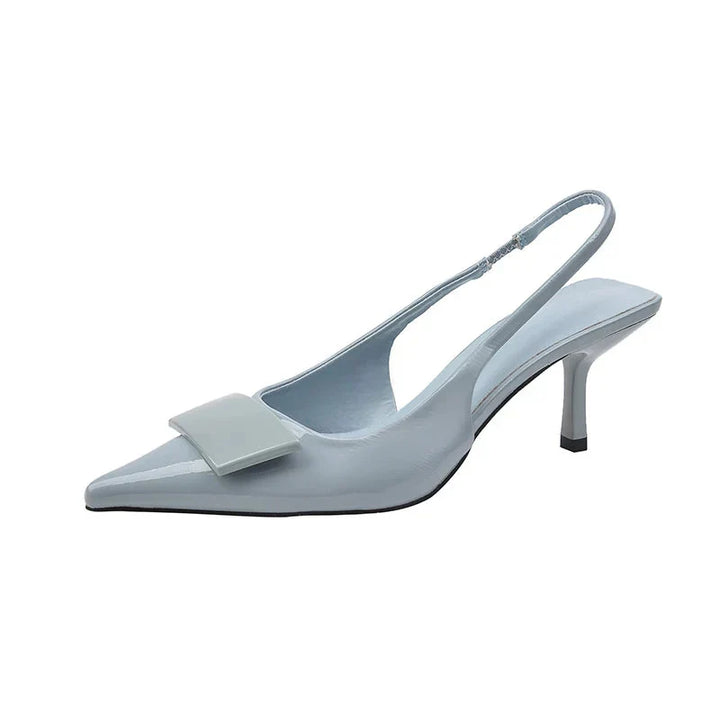 Hannah | Office Slingback Kitten Heels — view 4