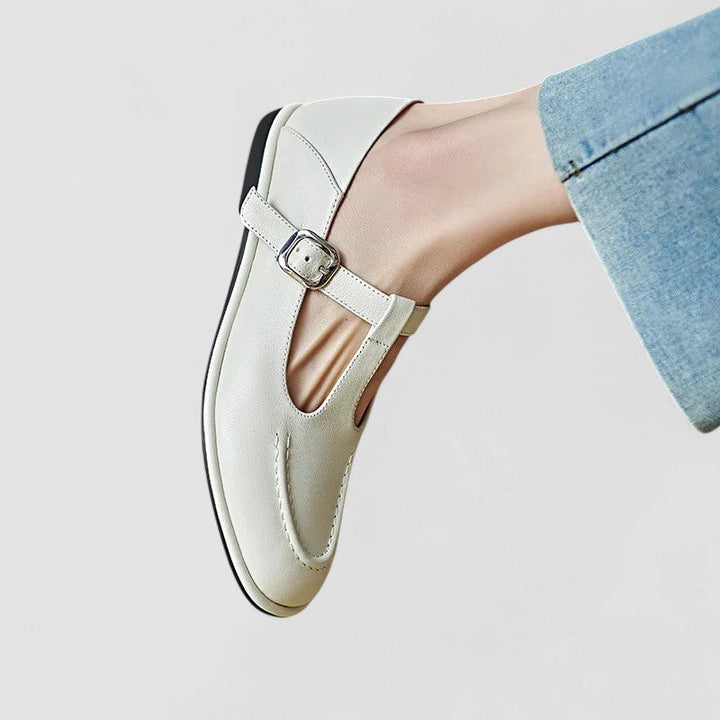 Ariyzzah | Black Mary Jane Low Heel Mary Janes — view 5
