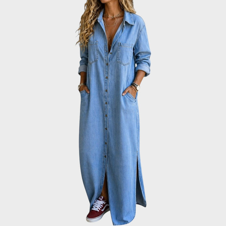 Delana | Button Down Dress