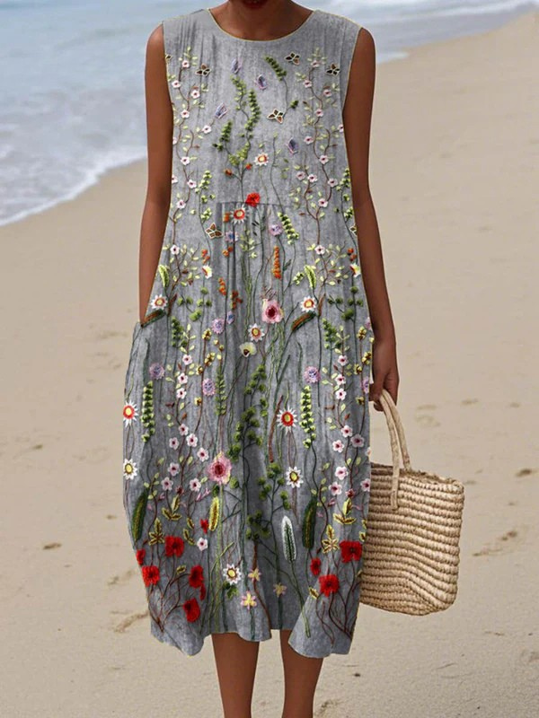 Cara | Elegant Floral Dress