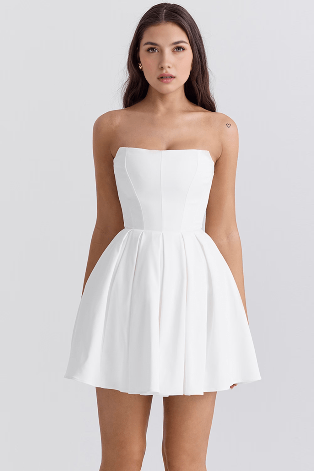 Venla | Red Mini Dress — view 2