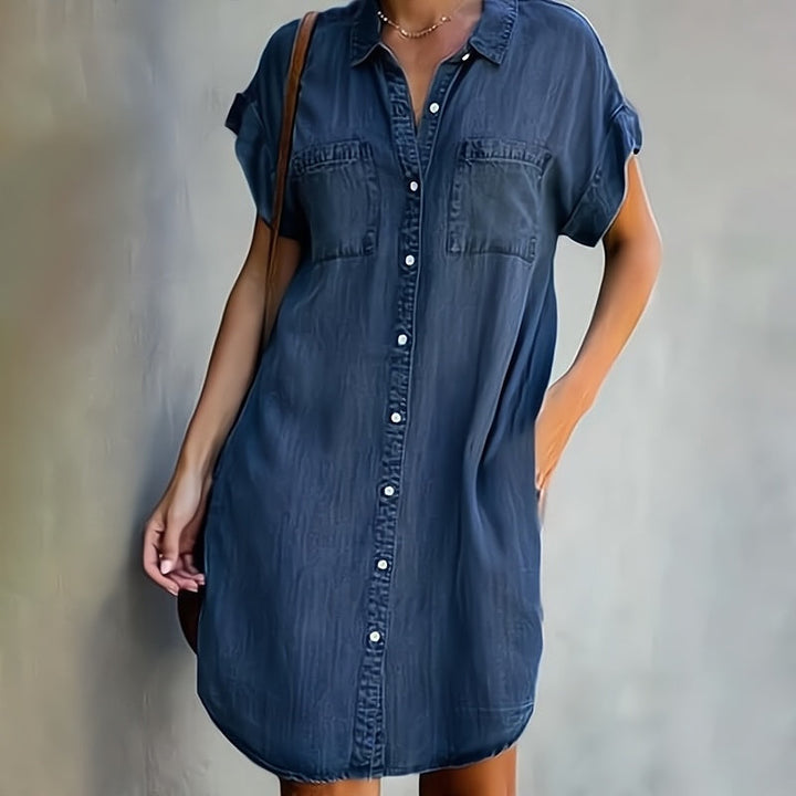 Beatrix | Beau Button-Down Shirt Dress