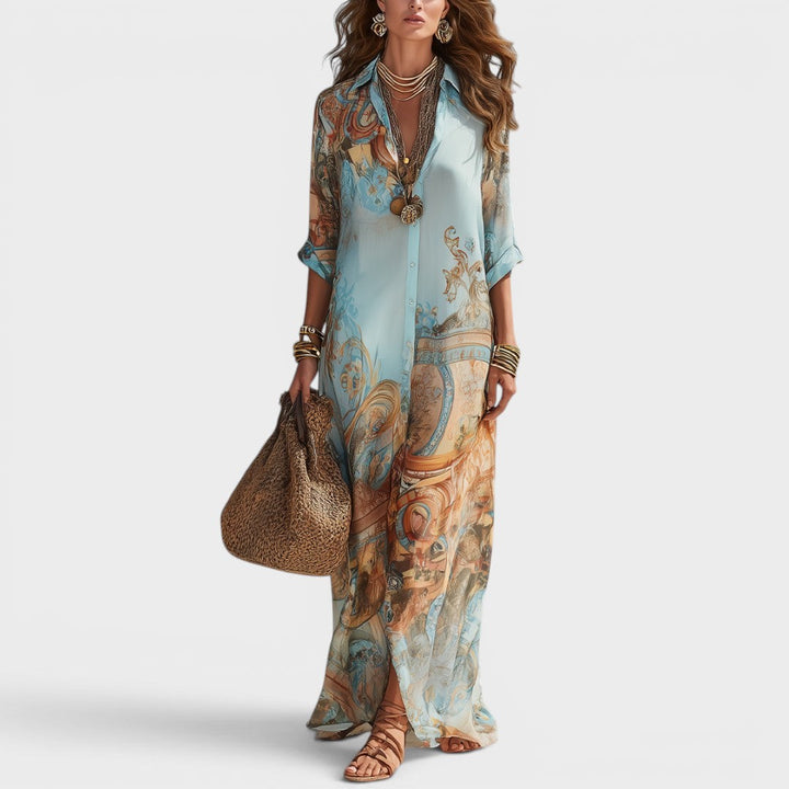Solange | Elegant Shirt Dress