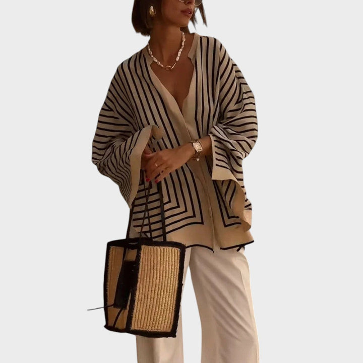 Marbella | Striped Shirt