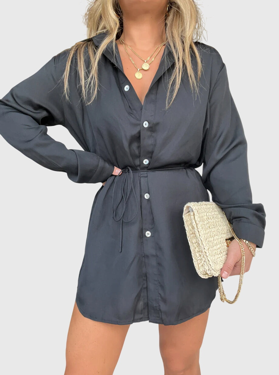 Nova | Terracotta Elegant Midi Romper Dress — view 5