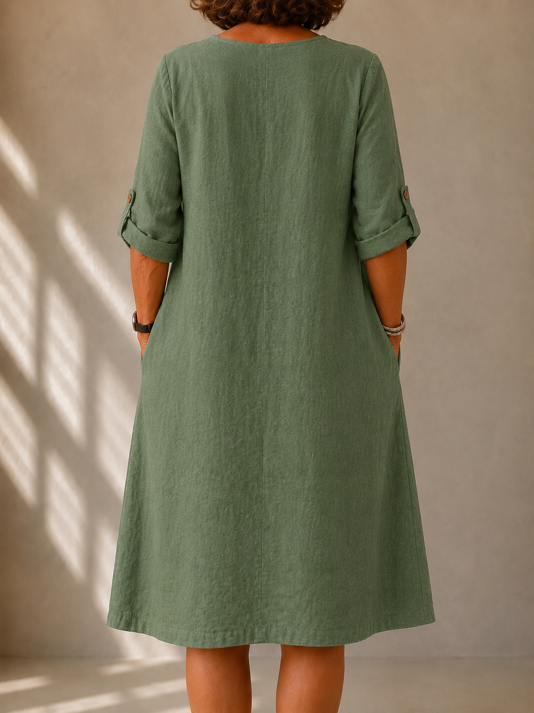 Diane | Light Floral Spring Dress — view 2