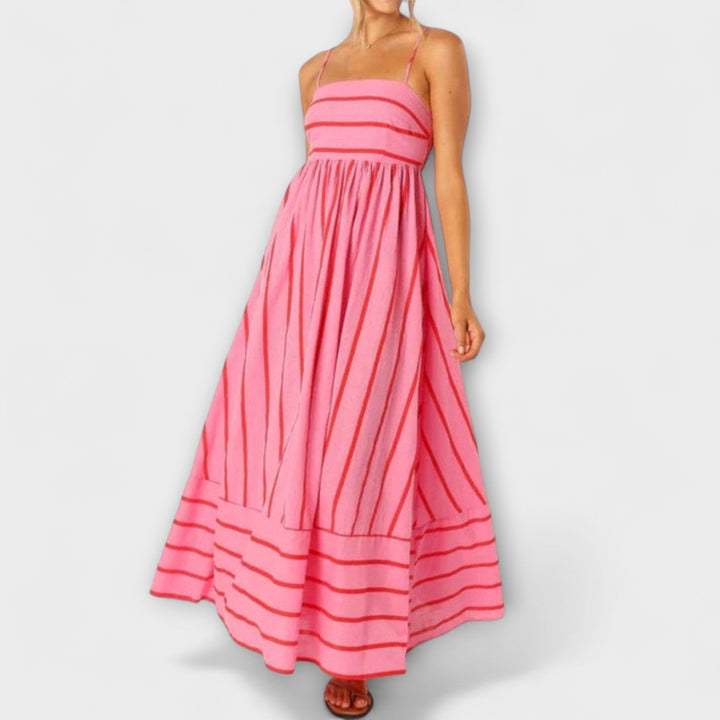 Svea | Maxi Dress in Bare Bloom