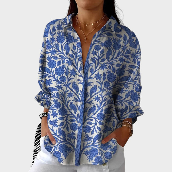 Vivienne | Floral Printed  Blouse