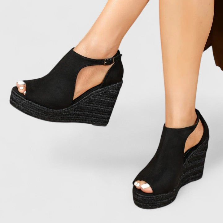 Tahliah | Camel Cushioned Heels — view 11