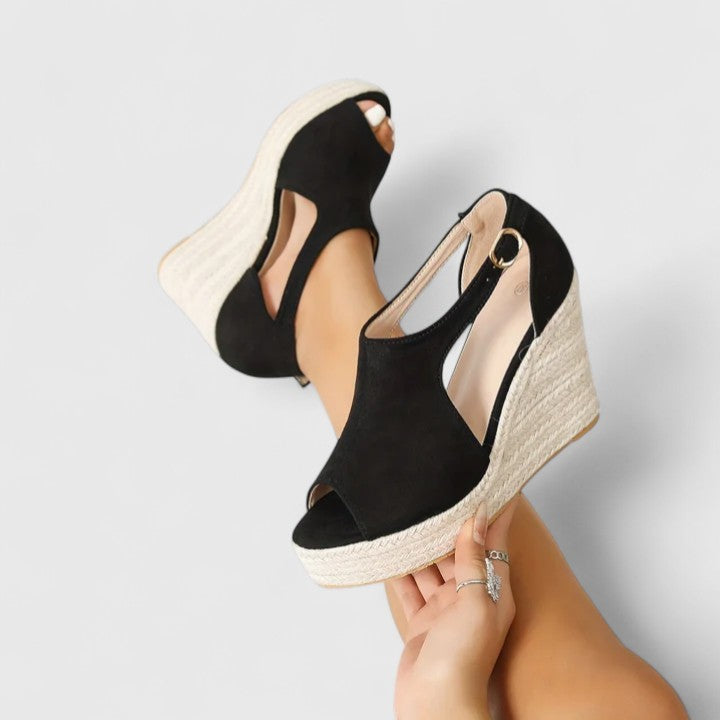 Tahliah | Camel Cushioned Heels — view 12
