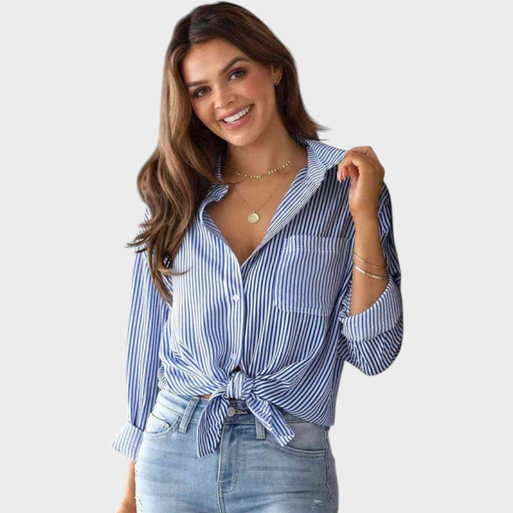 Gina | Collared Neck Shirt
