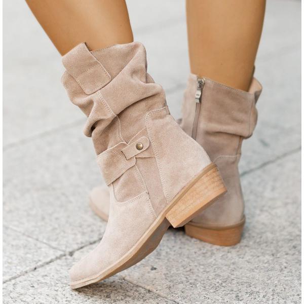 Eileen | Elegant Ankle Boots with Zipper Closure — view 2
