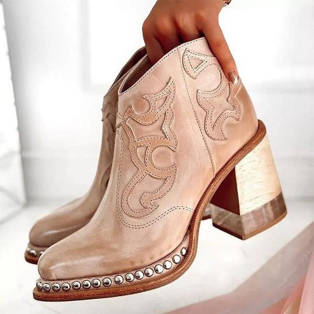 Bella | White Platform Comfort Boots — view 6