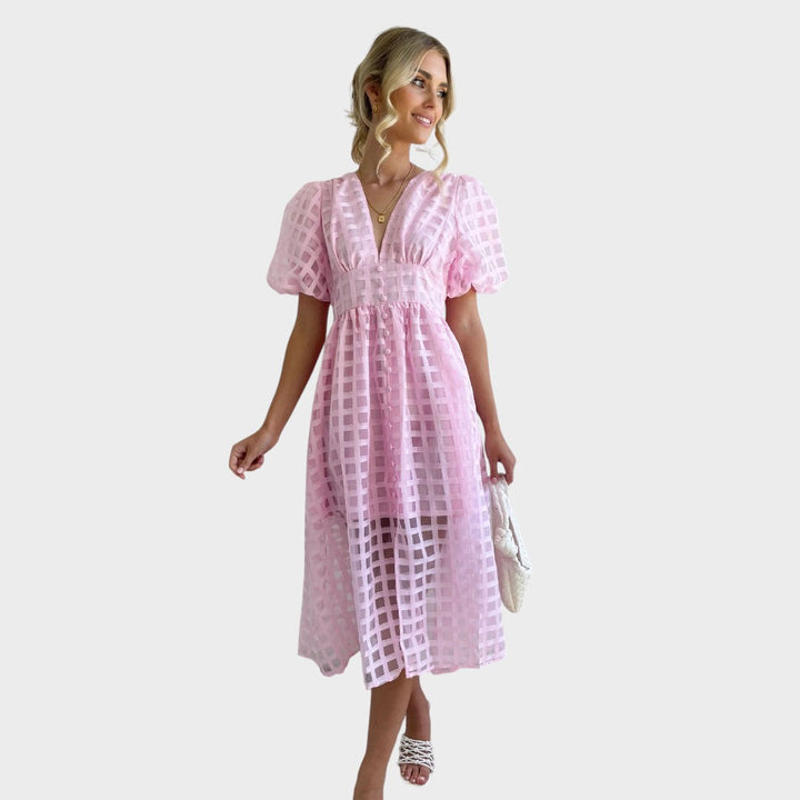 Julia | Lace Dress with Bell Sleeves