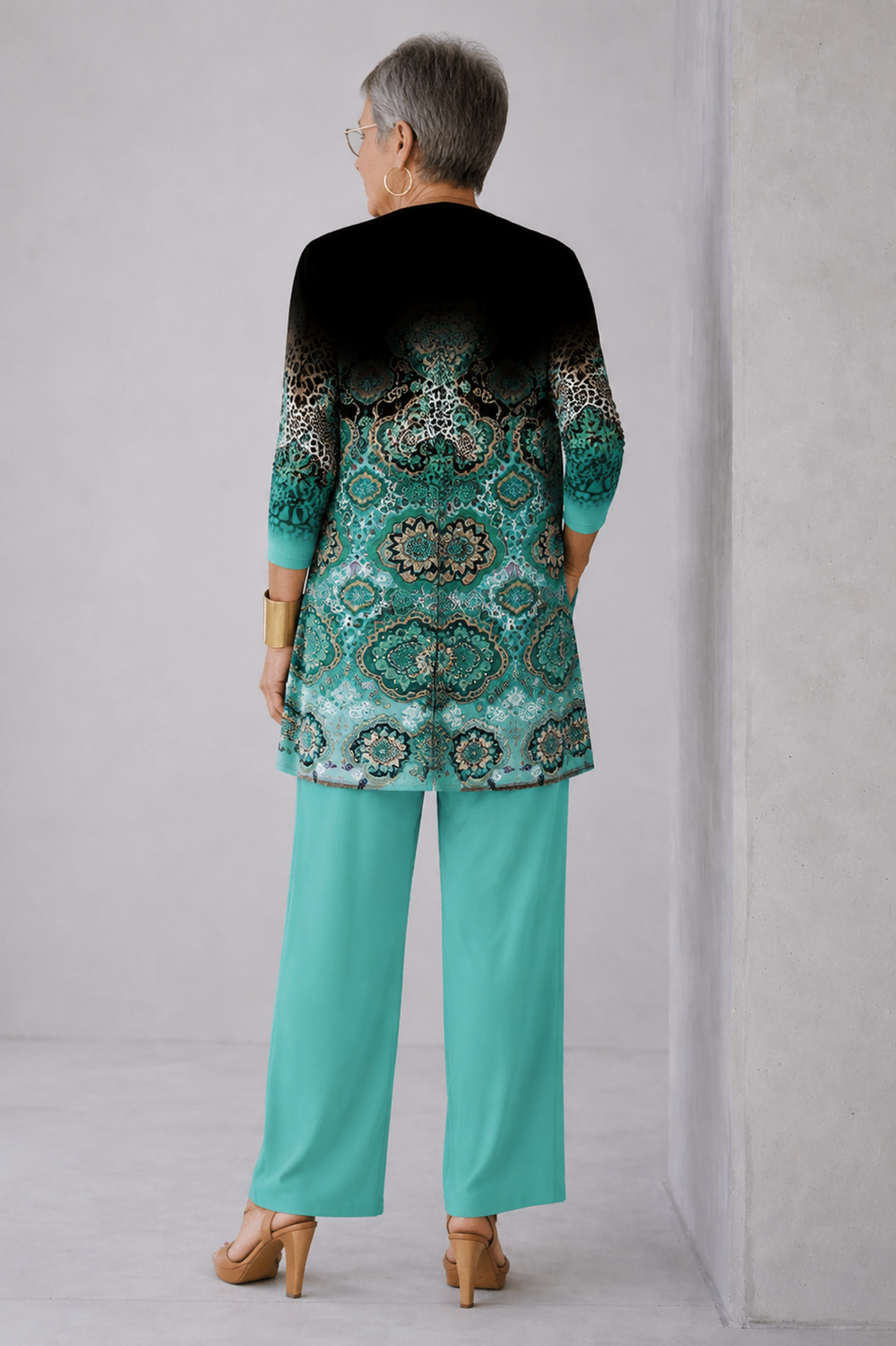 Gillian | Rose Trouser Set — view 2